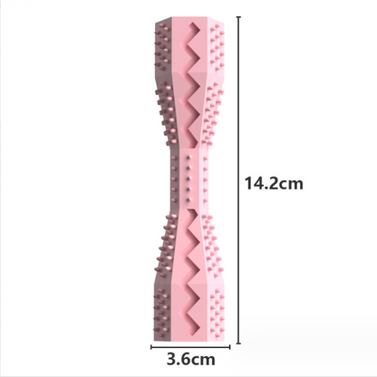 Dog Chewing Toys and Toothbrush for Teeth Cleaning